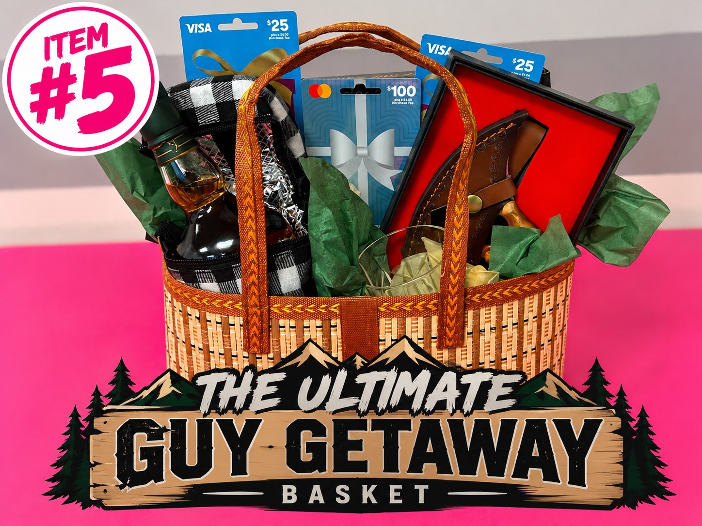 THE ULTIMATE GUY GETAWAY BASKET