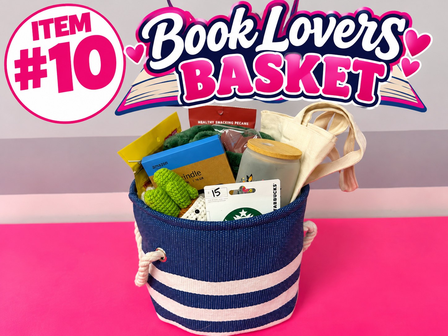 BOOK LOVERS BASKET